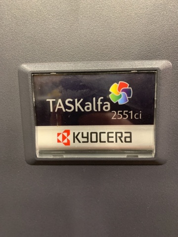 945529-13 Laser printer Kyocera TASKalfa 2551ci
