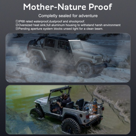 945525-6 LED extra light ramp, slim, 20 ", 18 LED, 5400 lumens, 54W - Shipping included