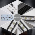 945528-5 LED extra light ramp, slim, 20 ", 18 LED, 5400 lumens, 54W - Shipping included