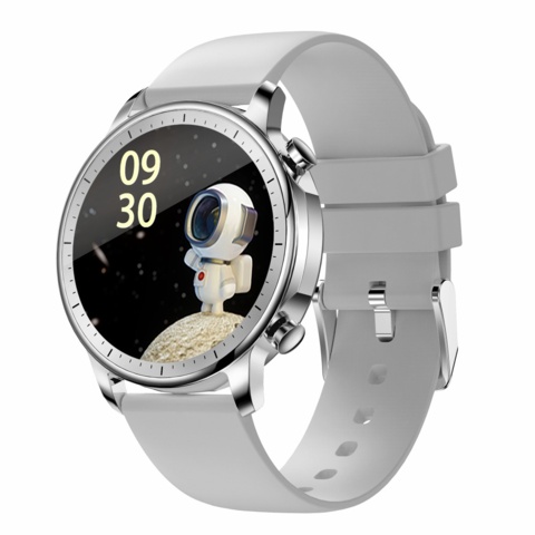 945546-1 Smartwatch Style - waterproof watch, Bluetooth 5.0, silver - Shipping included