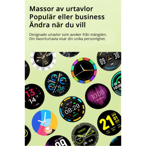 945546-2 Smartwatch Style - waterproof watch, Bluetooth 5.0, silver - Shipping included