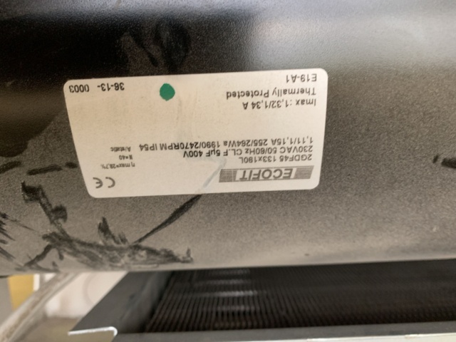 940206-5 Air curtain Airtecnics RUND G 2000 P64