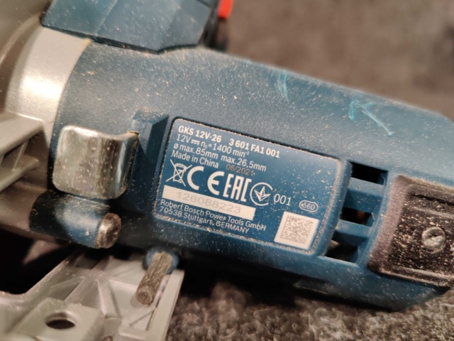 941578-4 Circular saw Bosch GKS 12V-26