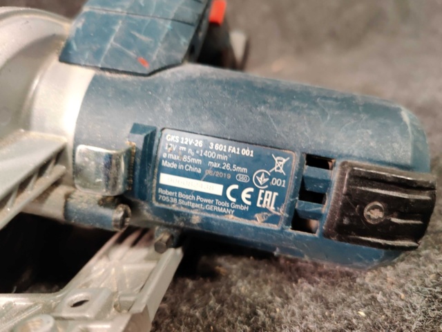 941587-3 Circular saw Bosch GKS 12V-26