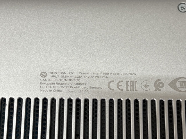 922955-7 Laptop, HP 9560NGW - incl. iPads x2 (repair item)