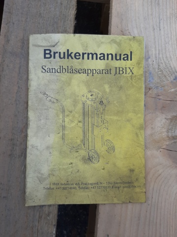 945889-6 Sandblaster (mobile) Ibix 8.7L