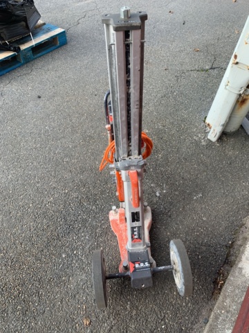 942491-4 Core drill Weka SR75S with rig Husqvarna DS450