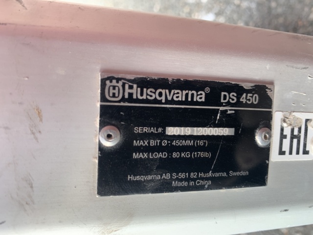 942491-5 Core drill Weka SR75S with rig Husqvarna DS450