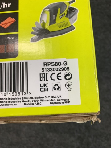 947071-3 Detail grinder Ryobi RPS80-G 80W