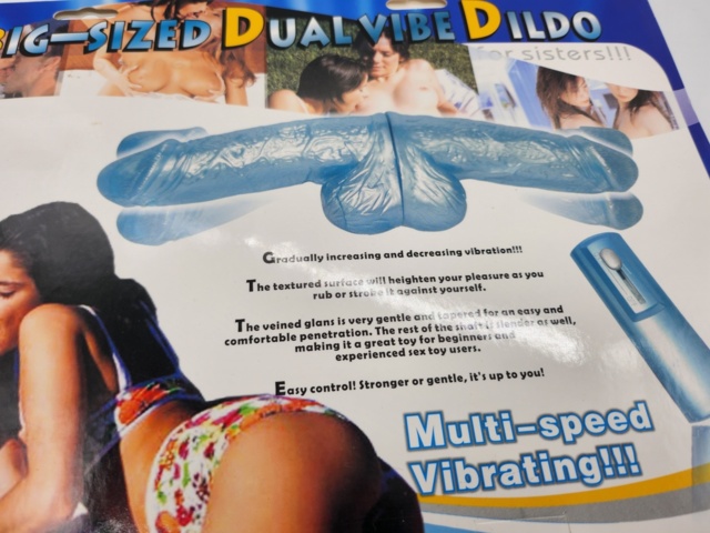 947151-2 Big sized dual vibe dildo - Shipping included