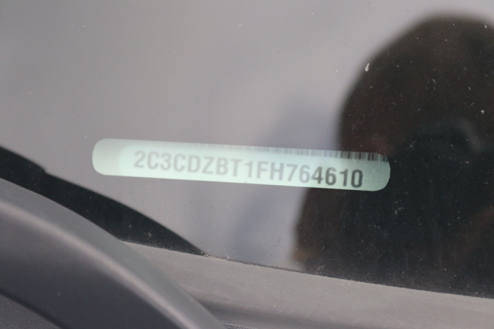 947407-45 Dodge Challenger 5.7 V8 HEMI Manual, 381hp, 2015