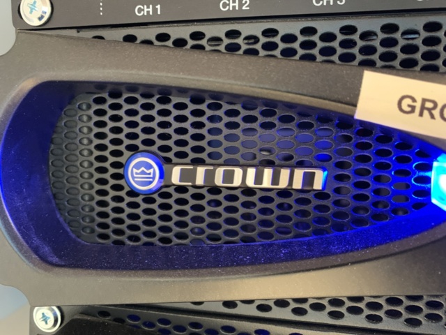 940242-5 Stereo equipment: 2 amplifiers, 12-channel mixer, 8 speakers