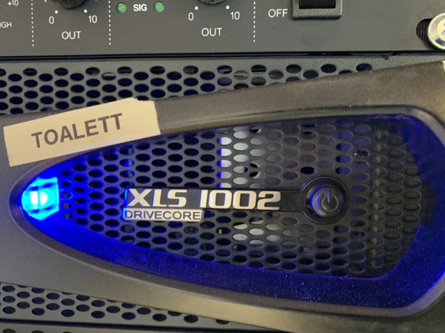 940242-6 Stereo equipment: 2 amplifiers, 12-channel mixer, 8 speakers