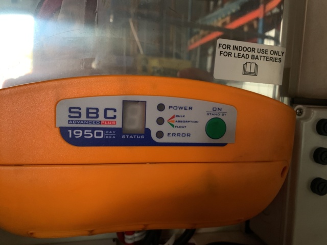 810439-8 Wind measuring equipment Wind Collector with diesel generator, battery charger 24V/80A etc