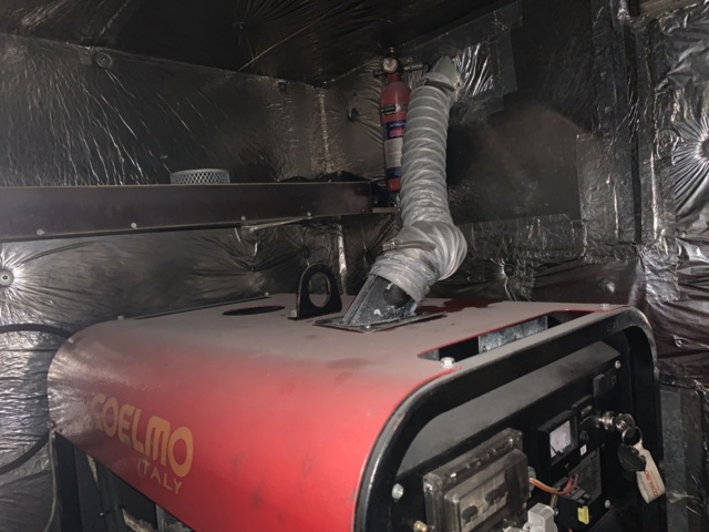 810439-15 Wind measuring equipment Wind Collector with diesel generator, battery charger 24V/80A etc