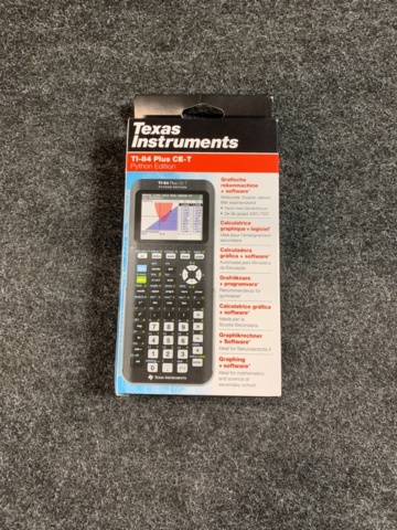 944848-2 Graphing calculator Texas Instruments TI-84 Plus CE-T Python
