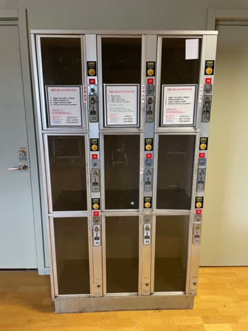 947501-1 Safe / Deposit cabinet with coin lock