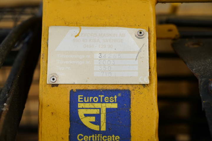 947729-19 Wood splitter KISA Vedproffs 350