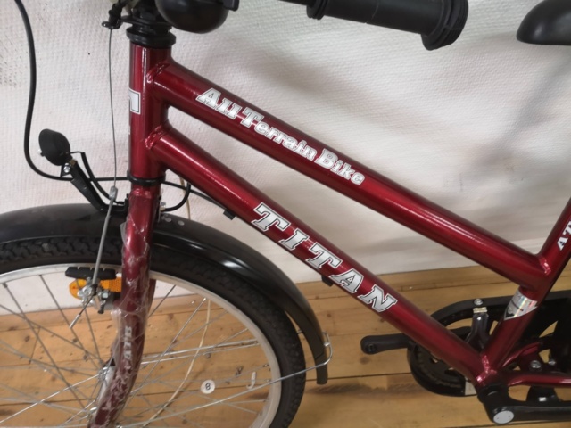 881938-3 Titan All Terrain Bike Red 5xxl 24"