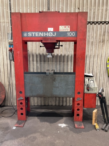 869394-2 Hydraulic press 100T, Stenhøj 501001