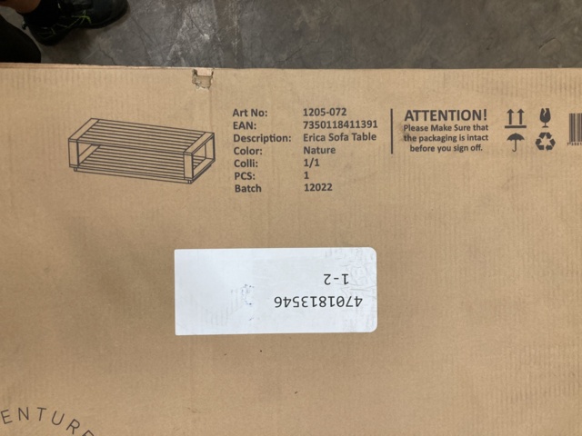 946365-6 Soffa Cello Pisa ink soffbord Pisa nature