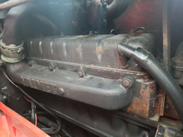 928412-52 Jordbrukstraktor Volvo BM Valmet 705 -1986