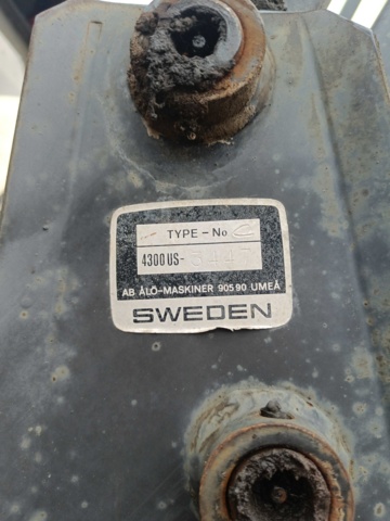 928412-55 Jordbrukstraktor Volvo BM Valmet 705 -1986