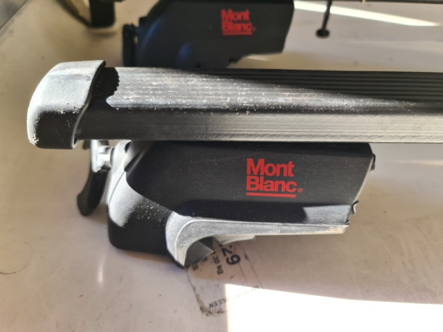 939289-7 Thule takbox med Mont Blanc lastbärare