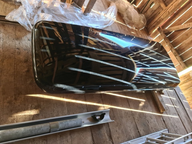 939289-15 Thule takbox med Mont Blanc lastbärare