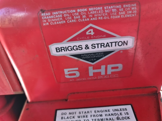 939298-14 Snow blower Gilson