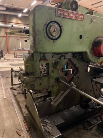 869416-7 Punching machine, Peddinghaus 210 Super 20, with lifting table & punches