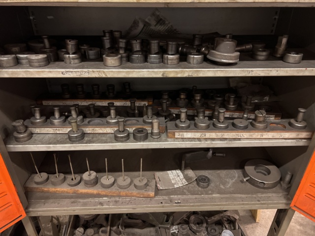 869416-23 Punching machine, Peddinghaus 210 Super 20, with lifting table & punches