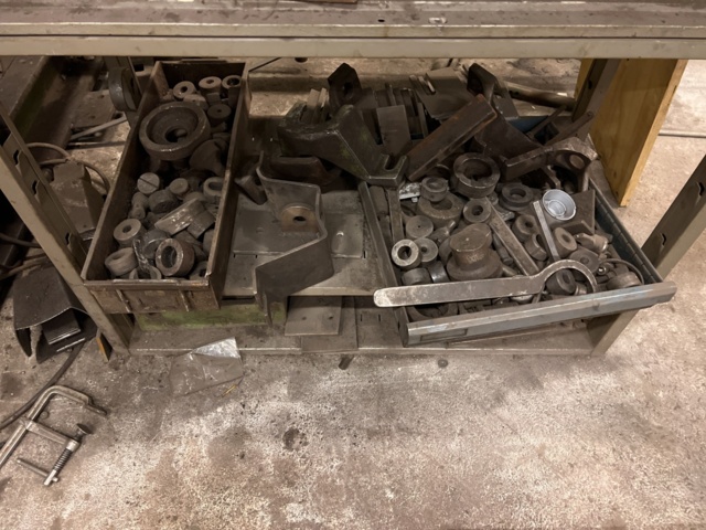 869416-24 Punching machine, Peddinghaus 210 Super 20, with lifting table & punches