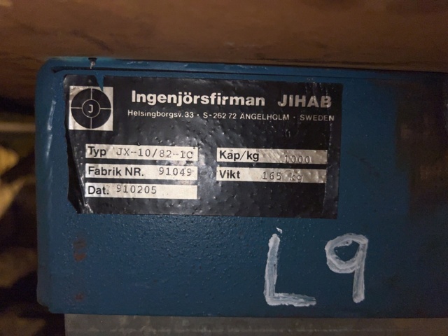 869416-18 Punching machine, Peddinghaus 210 Super 20, with lifting table & punches