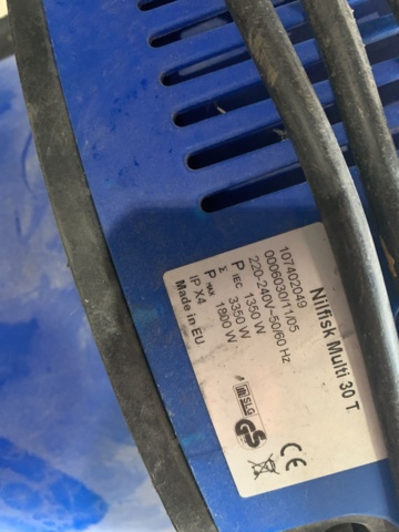 940210-5 Coarse vacuum cleaner Nilfisk Multi 30 T