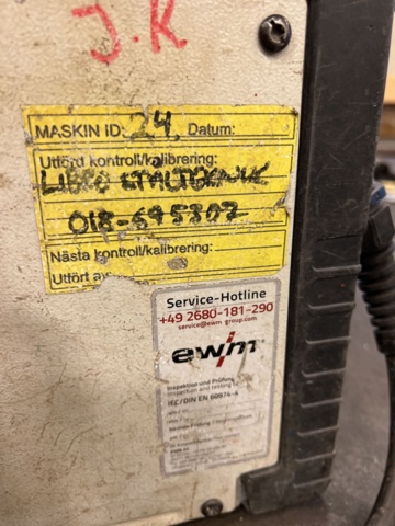 869434-6 Welding, EWM P180 Pico