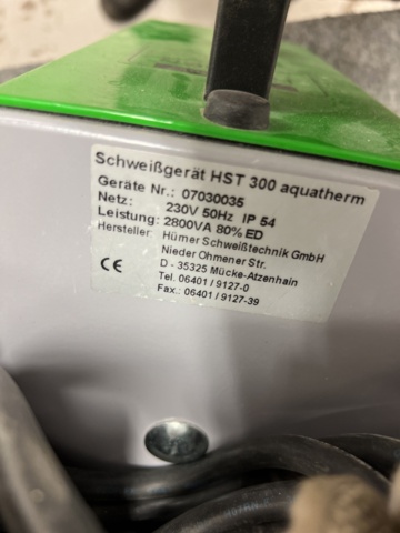 945933-8 Electrowelding HST300