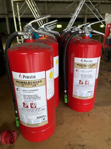 868735-3 Foam extinguisher 9 liters 15 pieces