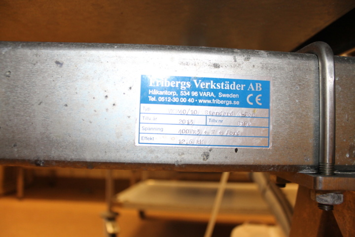 473275-6 Frying table Fribergs 12.6kw