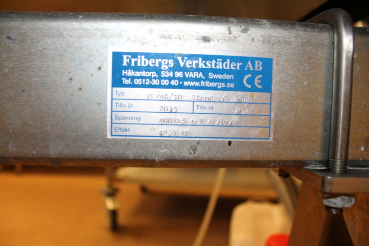 473275-7 Frying table Fribergs 12.6kw