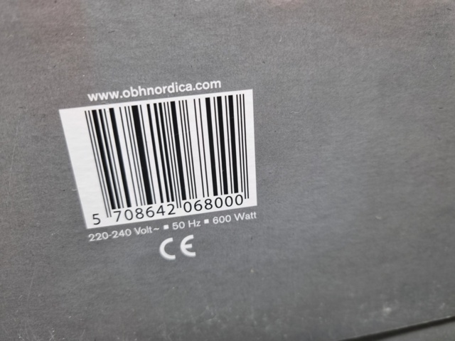 948547-6 OBH Nordica First Deli Kitchen Machine - Shipping Included