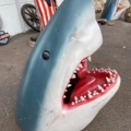 948376-1 Shark head wall decoration, 60 cm