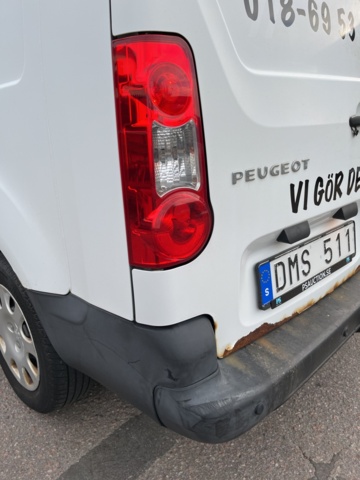 803790-19 Peugeot Partner Van Increased Payload 1.6 HDi Manual, 92hp, 2011 - DMS511