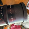 940349-3 Lens Meyer optics Telemegor 4.5/300 with Manfrotto stand