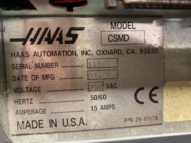 942914-7 Programming station HAAS CSMD