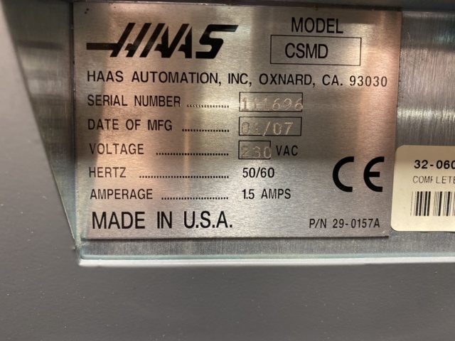 942916-8 Programming station HAAS CSMD (rep object)