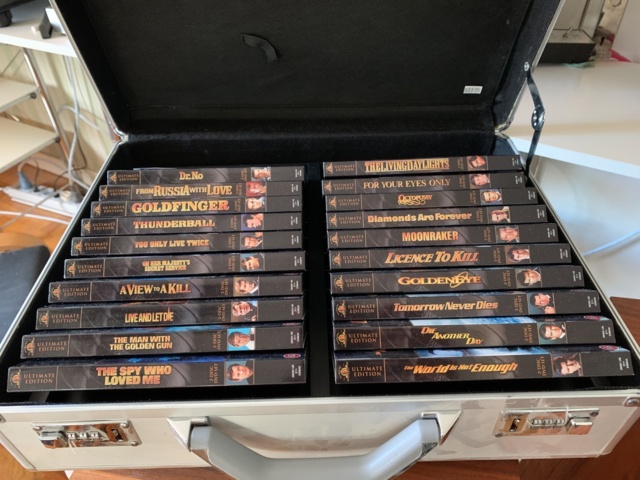 940340-1 DVD collection James Bond, 20 movies