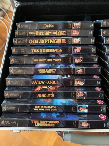 940340-2 DVD collection James Bond, 20 movies