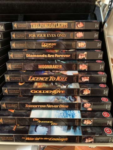940340-3 DVD collection James Bond, 20 movies