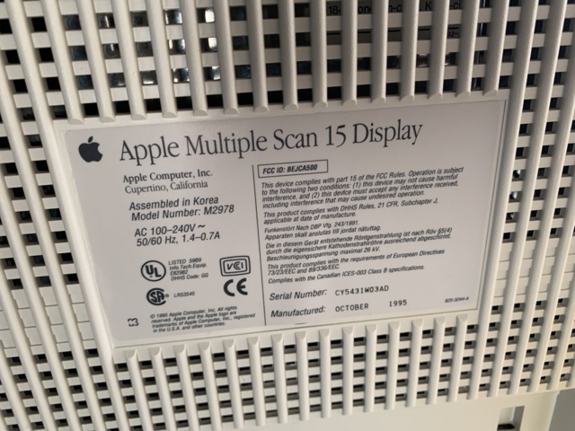 940352-13 Vintage Apple Mac computers and printers